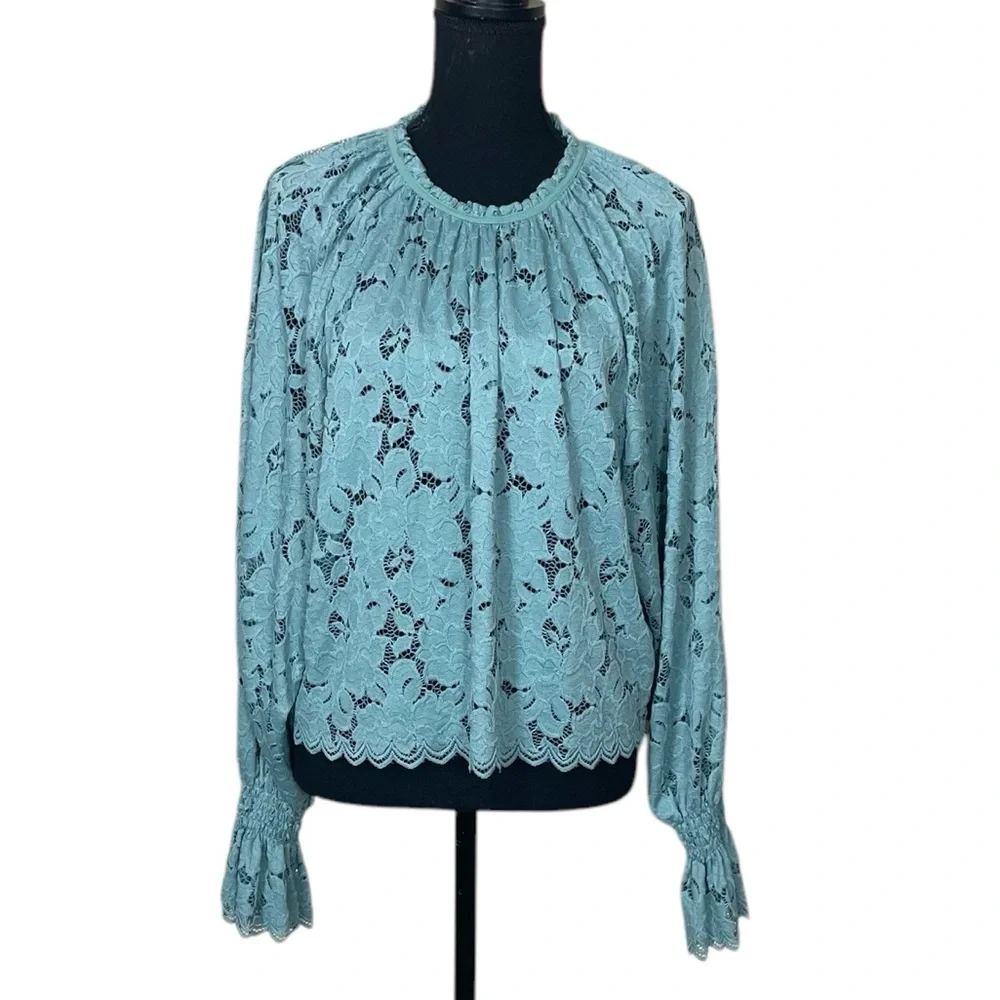 Free People “Olivia” Lace Blouse NWT